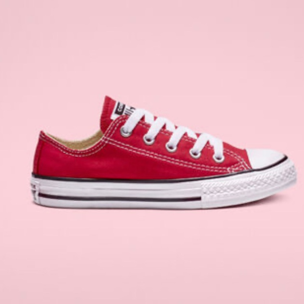 Red Converse (Low Tops)